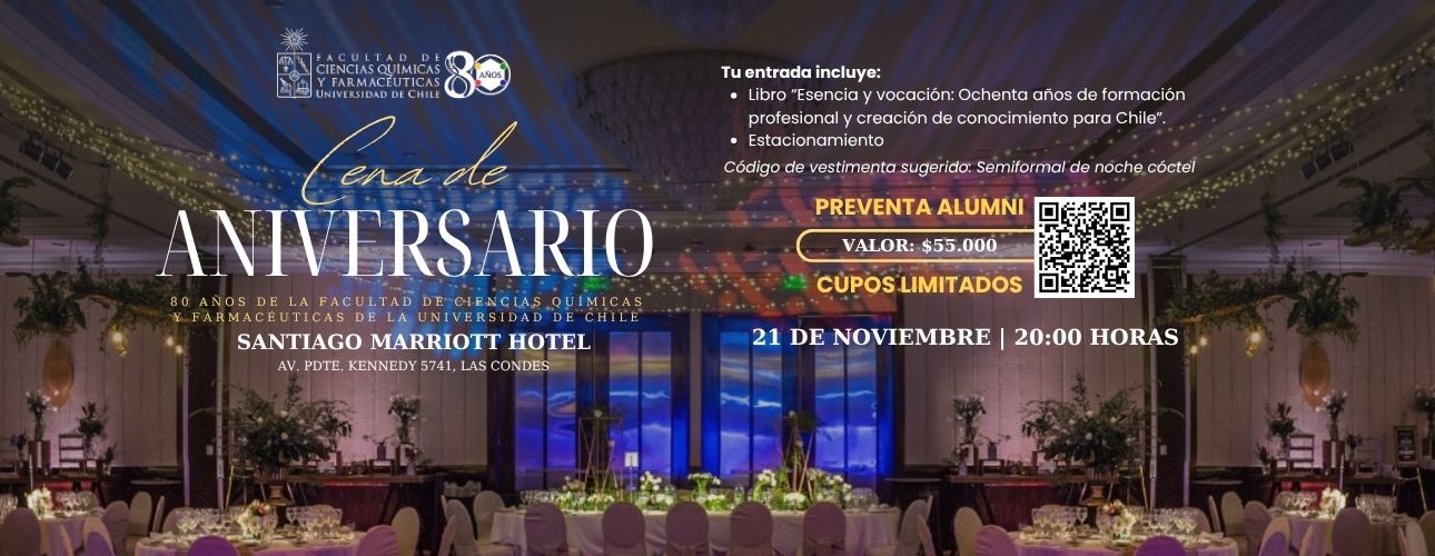 Cena de Aniversario Facultad 80 años