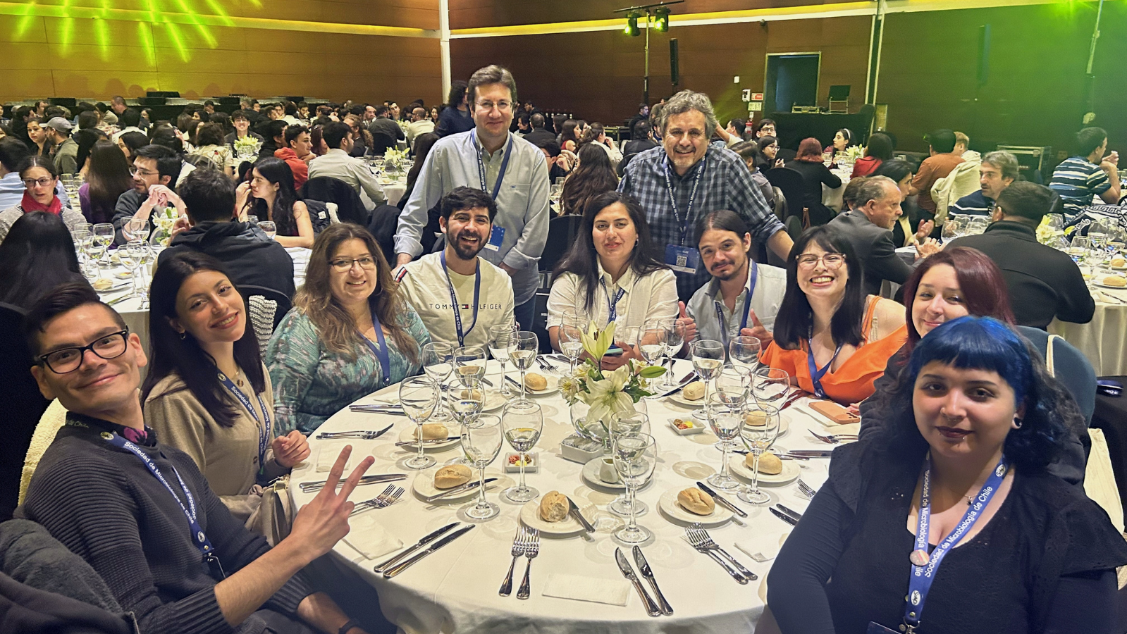 Académicos y estudiantes de nuestra Facultad participaron en el XLVI Congreso Chileno de Microbiología