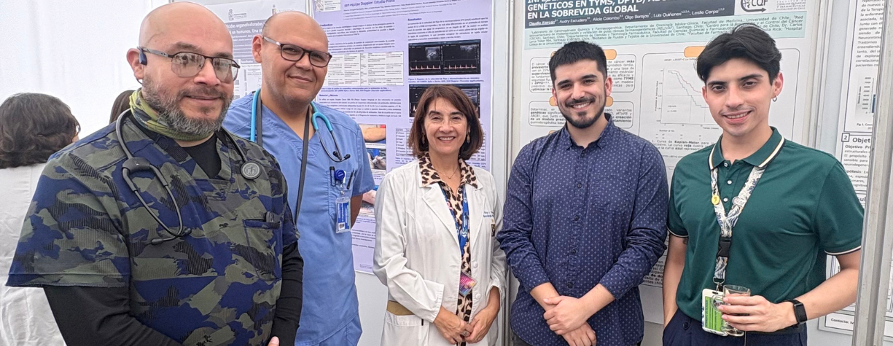 Docentes e internos de Farmacia Clínica participaron en VII Jornadas de Investigación del Hospital Clínico de la Universidad de Chile
