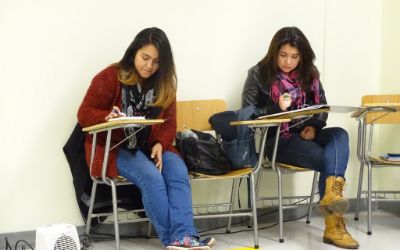 Participantes del Curso de Lenguaje de Señas