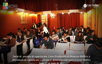 Participantes Diplomado en Liquidación y cálculo de Remuneraciones para el sector Público y Curso de Evaluación de Proyectos