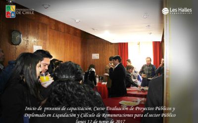 Participantes Diplomado en Liquidación y cálculo de Remuneraciones para el sector Público y Curso de Evaluación de Proyectos